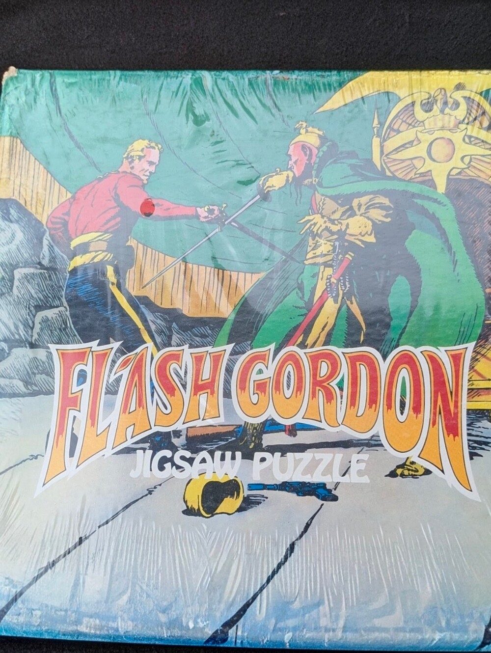 1978 Flash Gordon Jigsaw Puzzle Vintage Comic Art Rare Unopened Cartoon